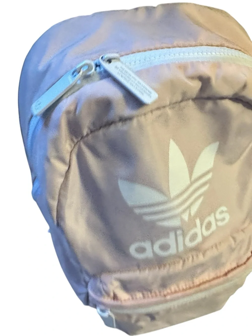 adidas Pale Pink Trefoil Mini Backpack - Picture 9 of 9